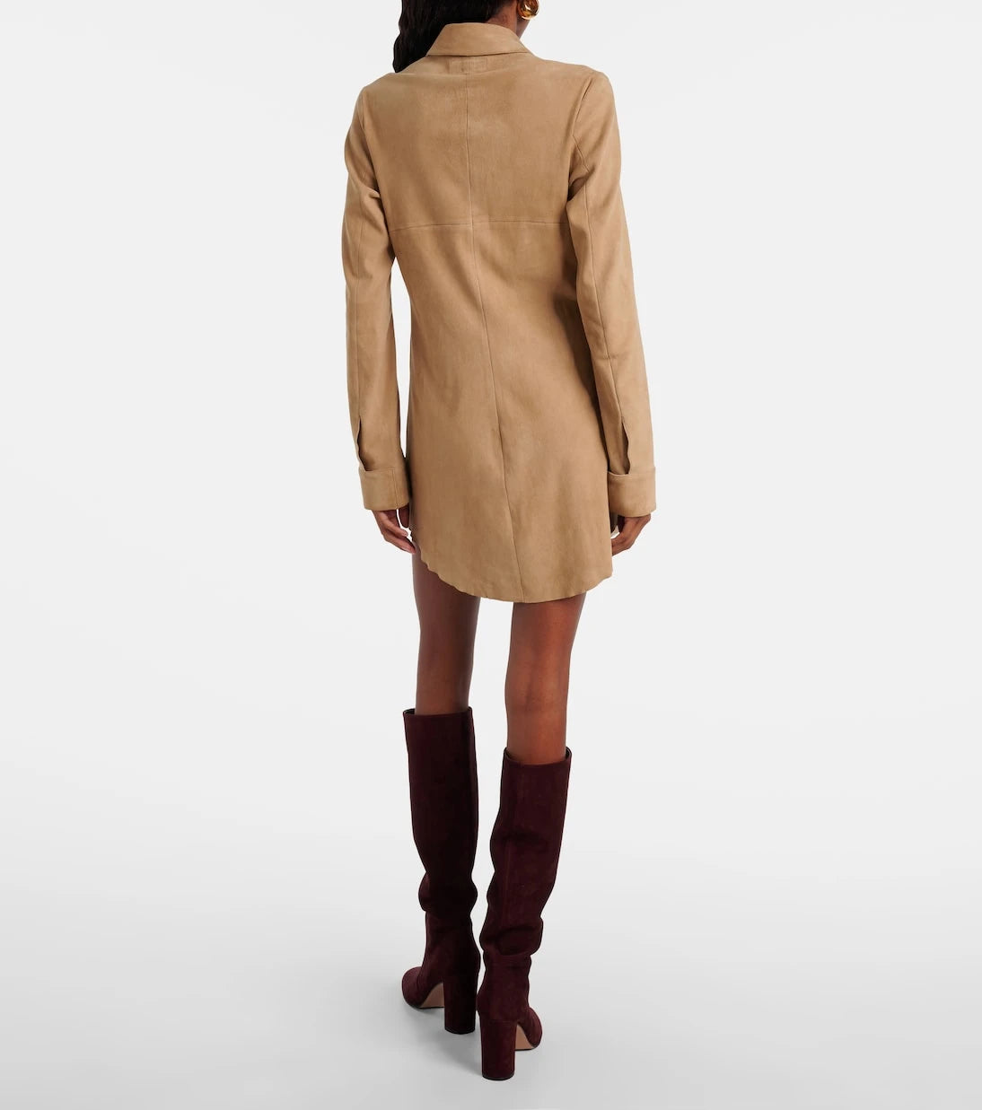 Stouls - Geraldine suede shirt dress