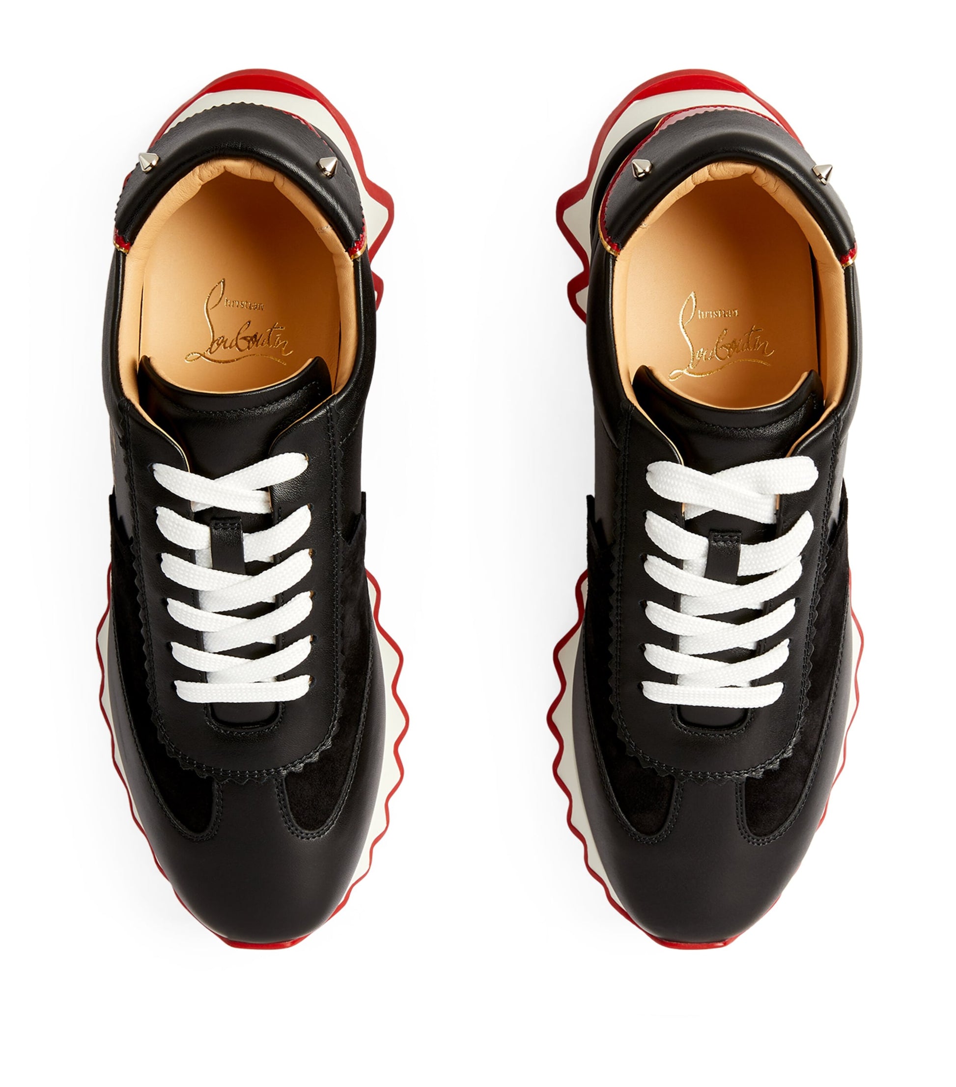 Christian Louboutin Multi Loubishark Calfskin Sneakers