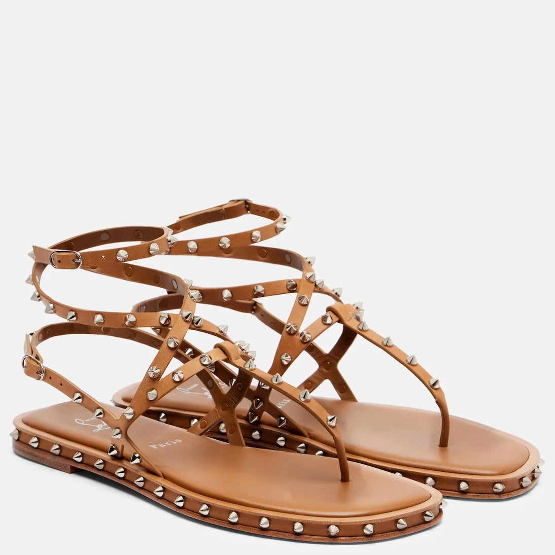 Christian Louboutin - Bombina spiked leather sandals