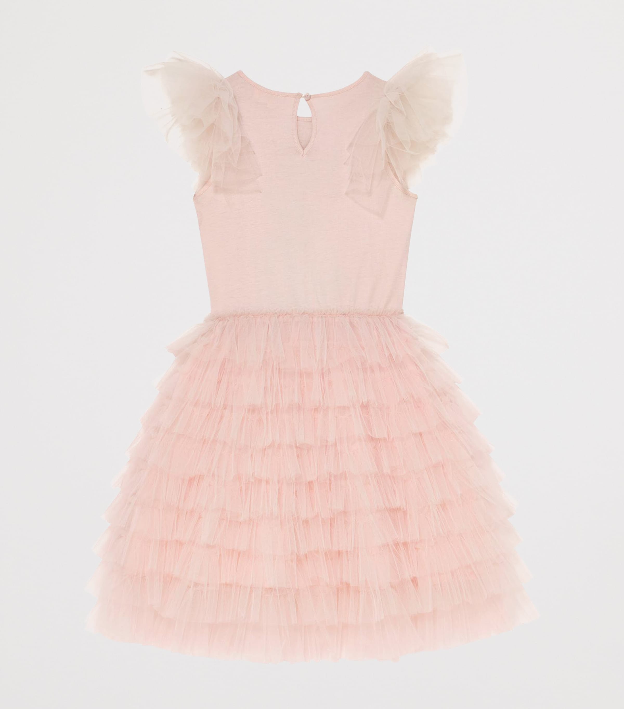 Tutu Du Monde Pink Cotton Palais Laidon Dress (2-11 Years)