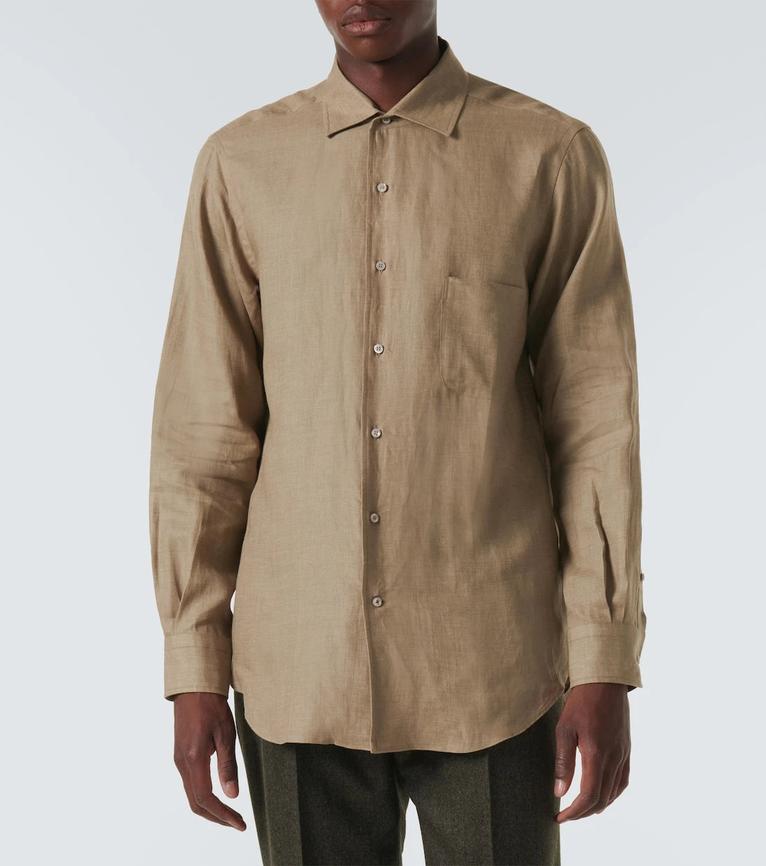 Loro Piana - قميص أندريه من الكتان