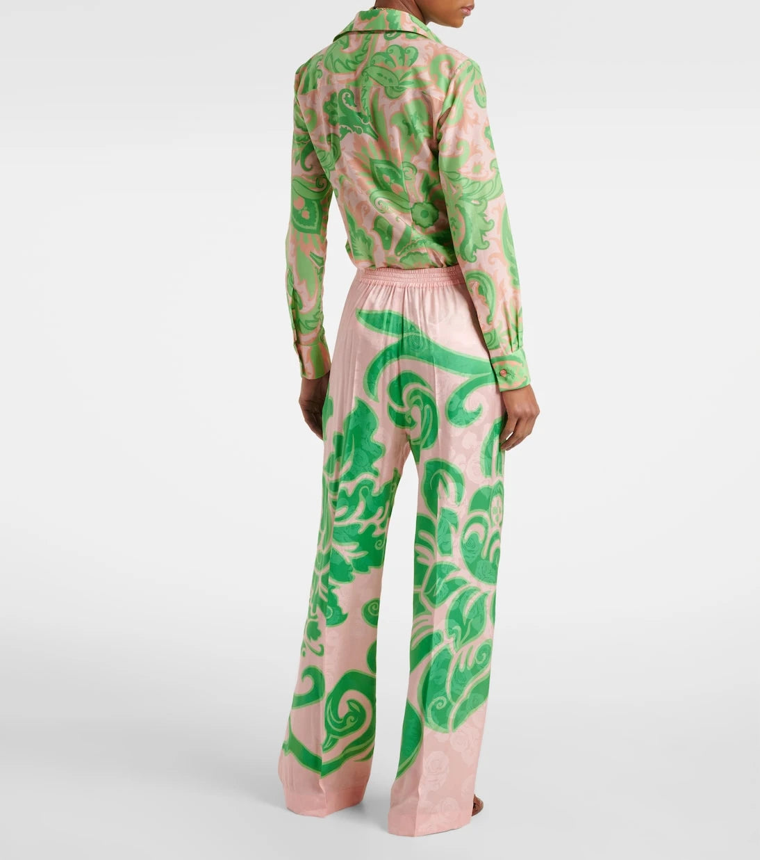 Etro - Printed straight pants