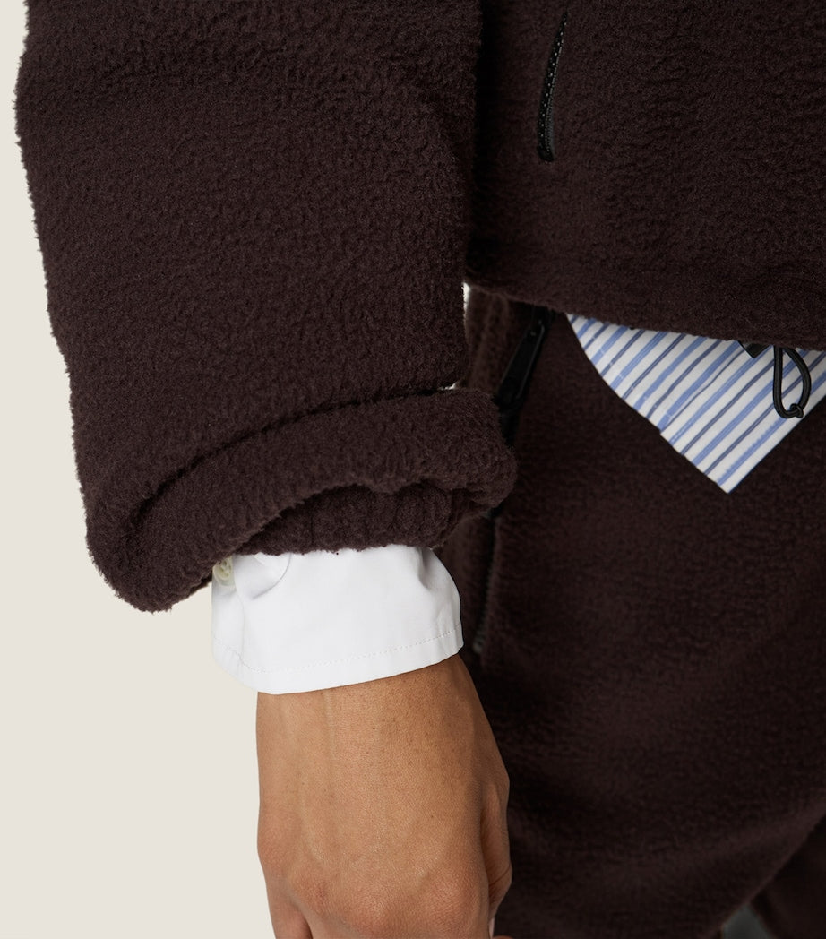 Fleece Cropped Jacket