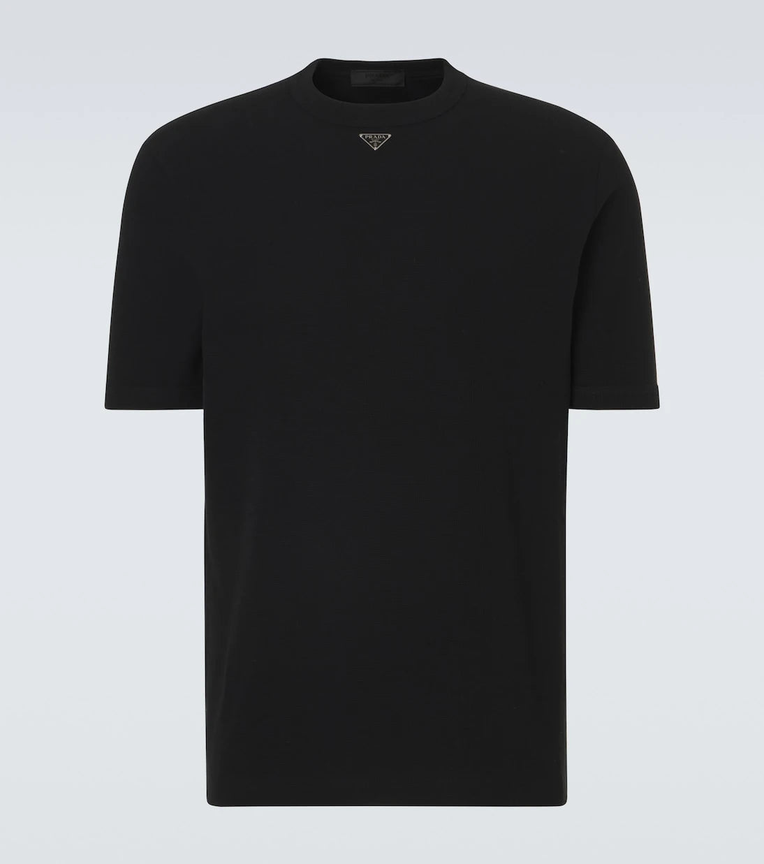 Prada - Logo cotton T-shirt