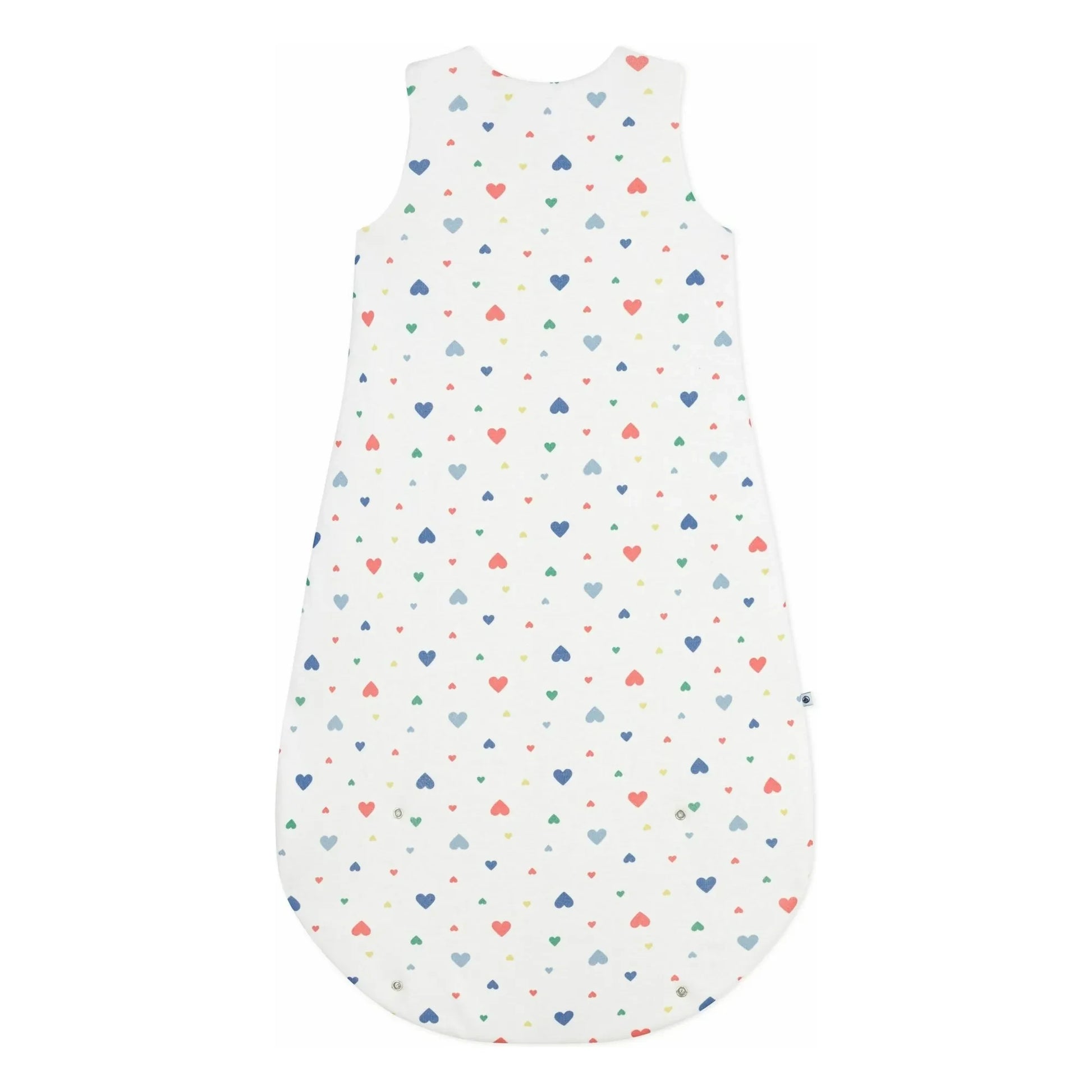 Petit Bateau - Gigoteuse All Over Cœurs | White