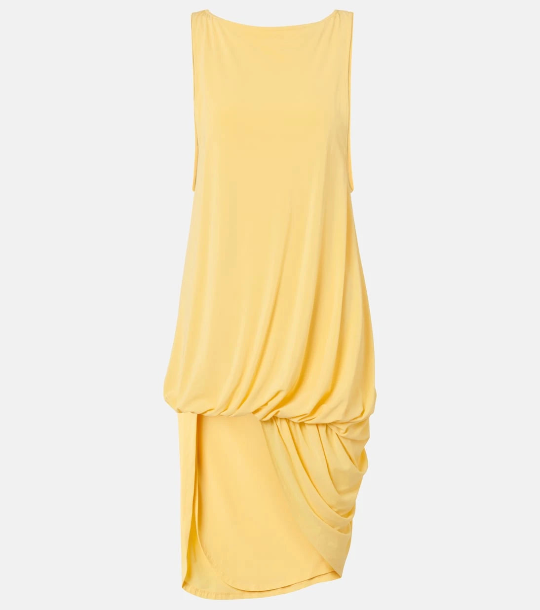 Jacquemus - Peplo draped jersey minidress