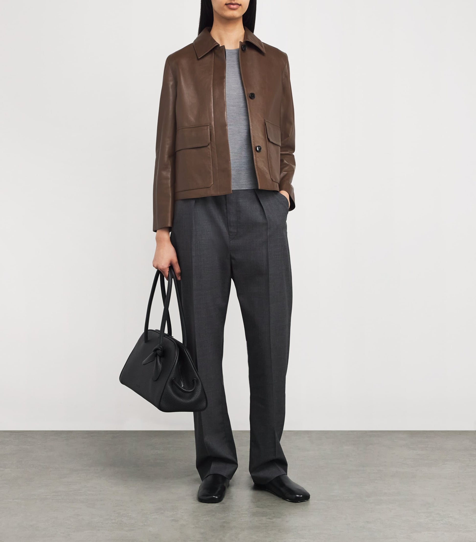 Regal Wool Sweater T-Shirt HEATHER GREY WM1