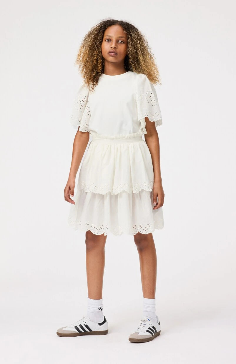 Molo - Brianna ruffled cotton skirt