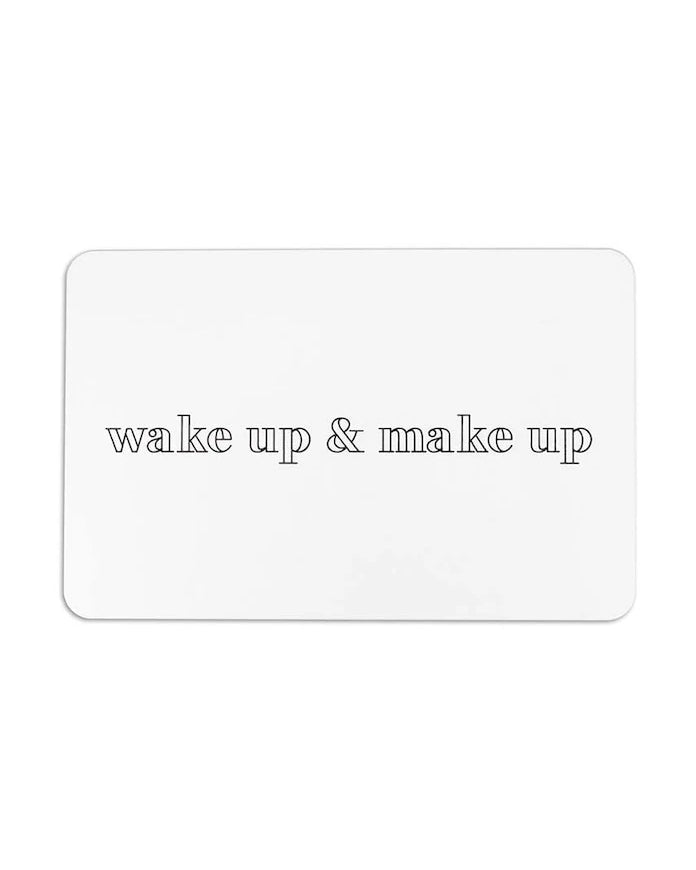 Artsy Doormats Up & Make Up 39 x 60 cm Banyo Paspası
