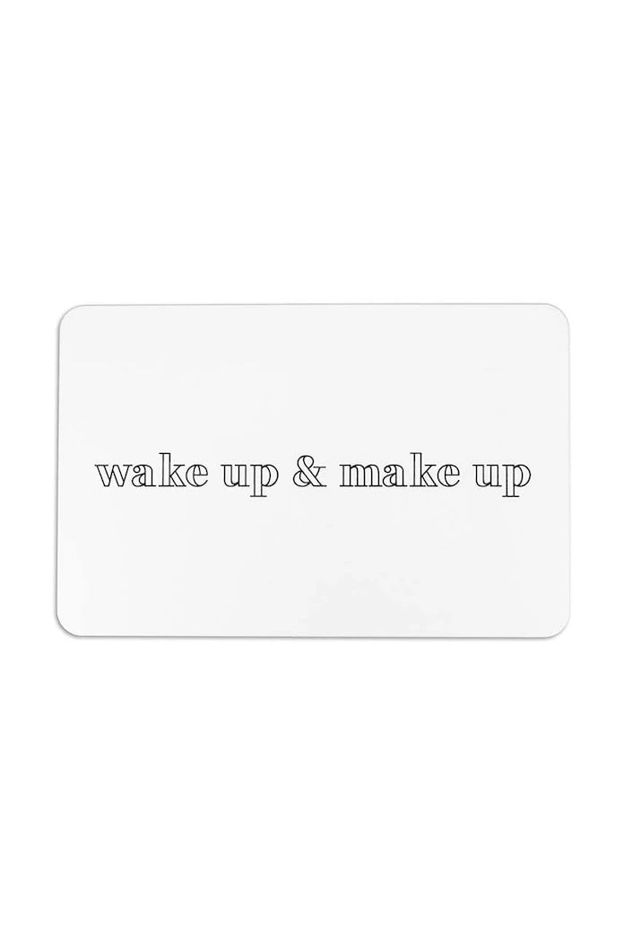 Artsy Doormats Up & Make Up 39 x 60 cm Banyo Paspası