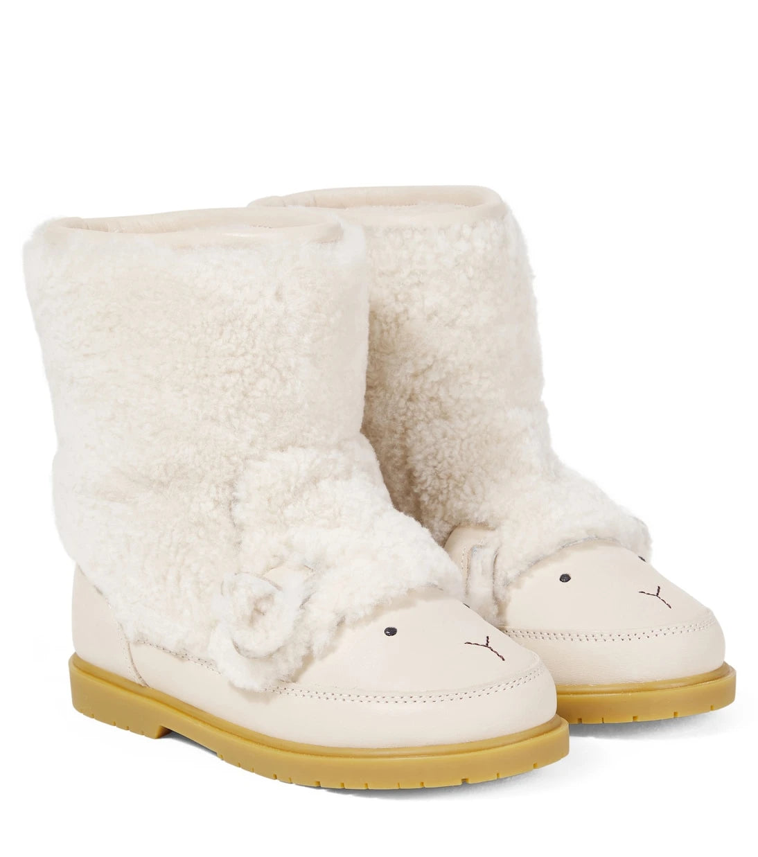 Donsje - Wadou wool-trimmed boots