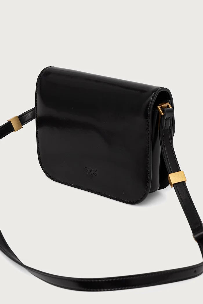 Pinko kadın deri crossbody çanta