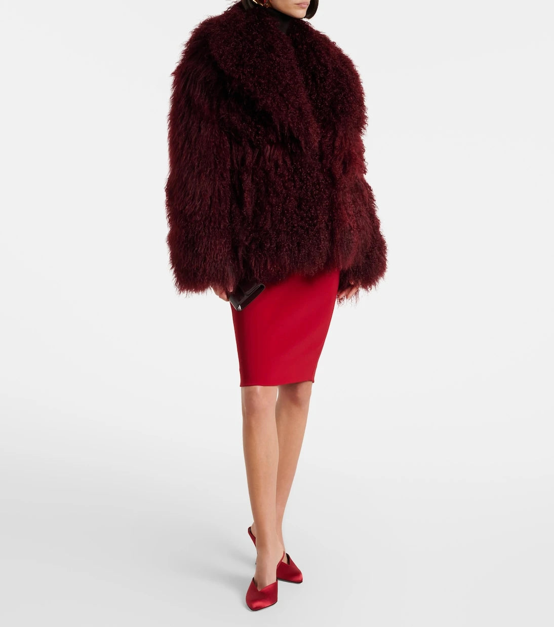 Nour Hammour - Mirja shearling jacket