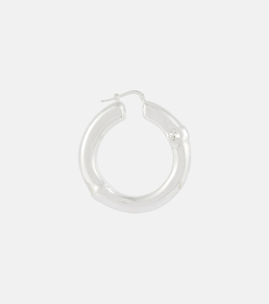 Jil Sander - Small Bamboo hoop earrings