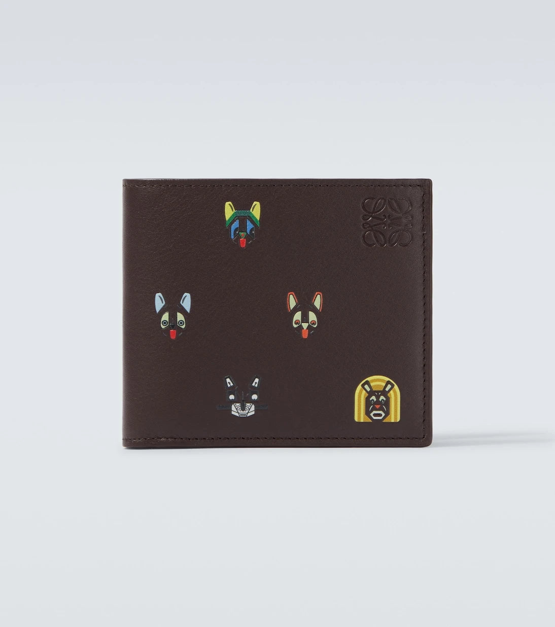 Loewe - x Louis Wain Cats leather bifold wallet