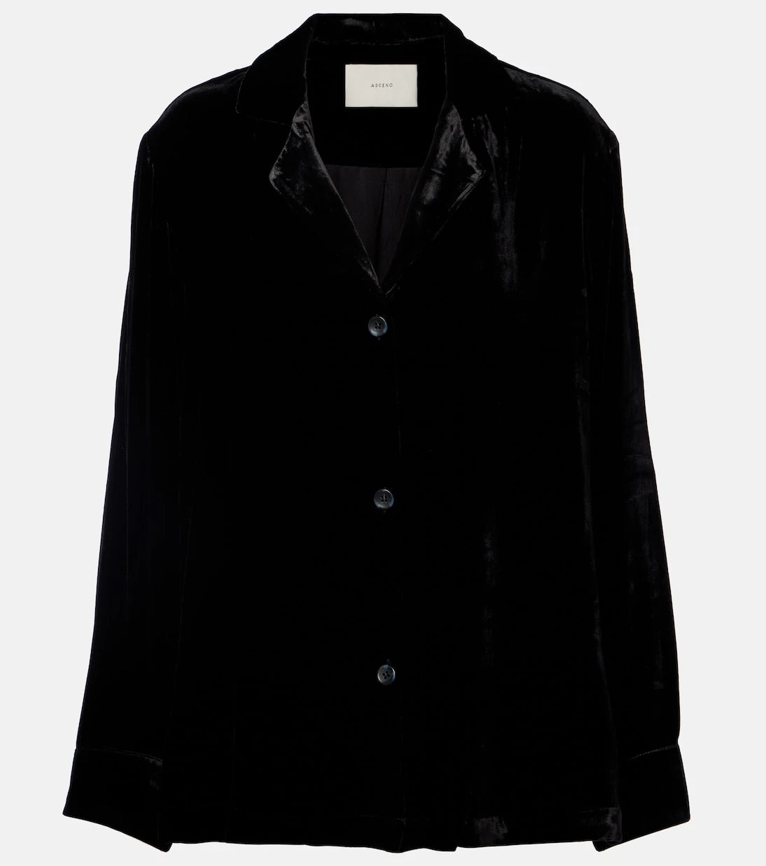 Asceno - Calabasas velvet shirt