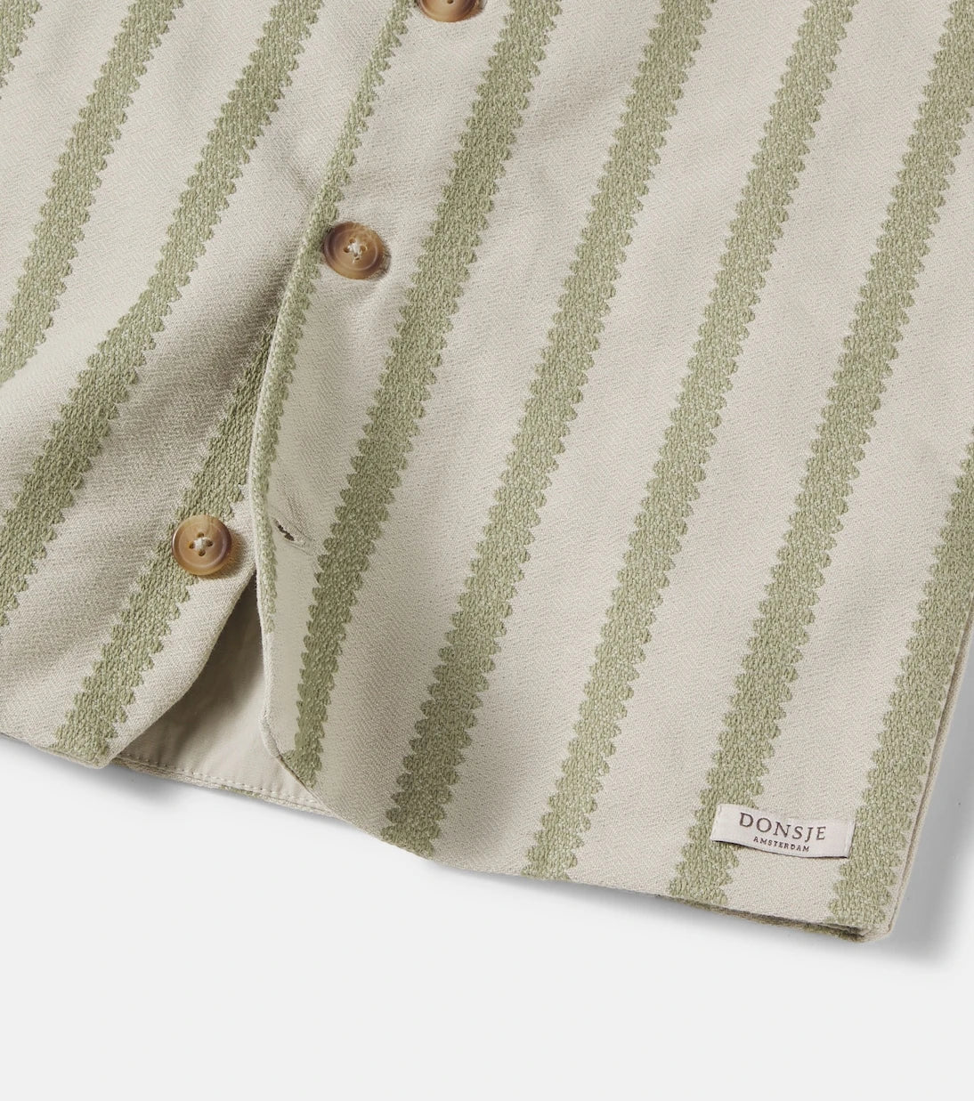 Donsje - Shortan striped cotton vest