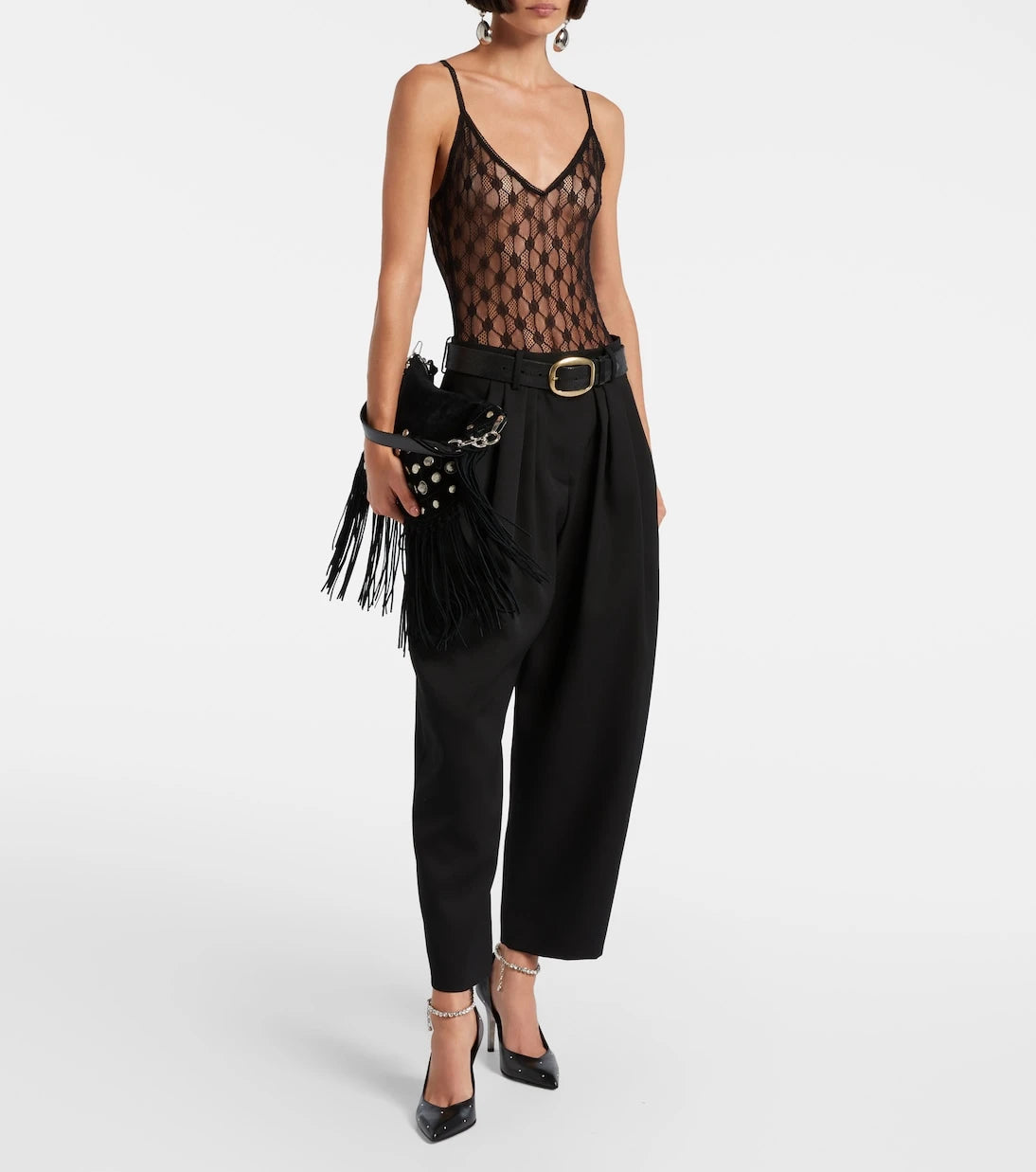 Isabel Marant - Mildy sheer lace bodysuit