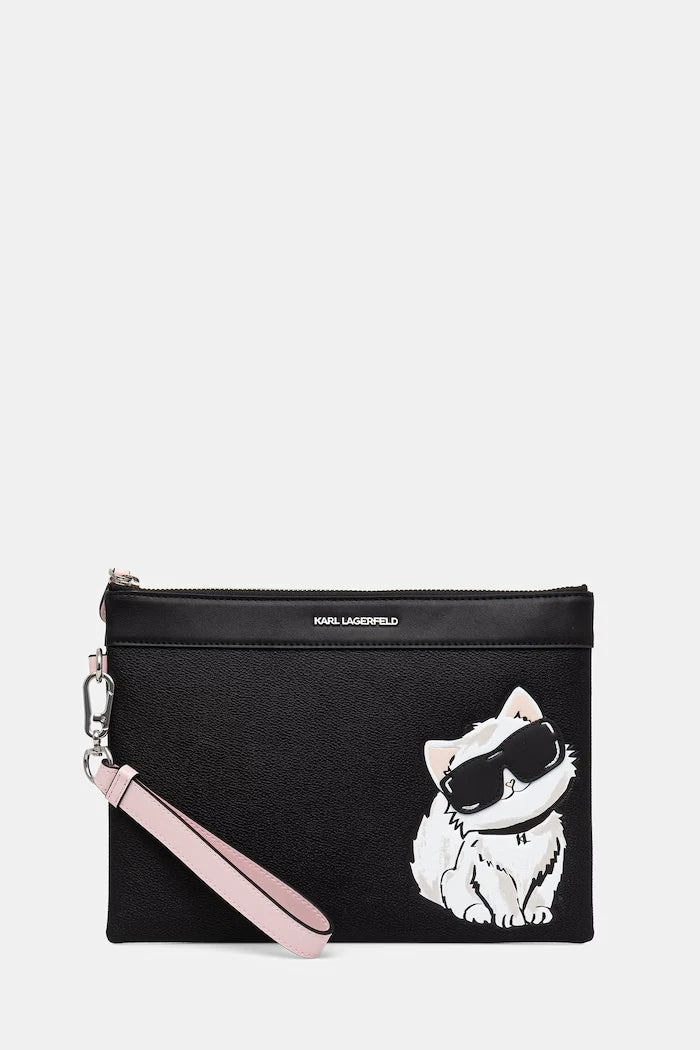 Karl Lagerfeld kadın clutch IKON