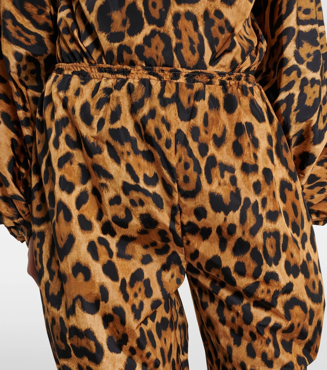 Alaïa - Leopard-print tapered pants