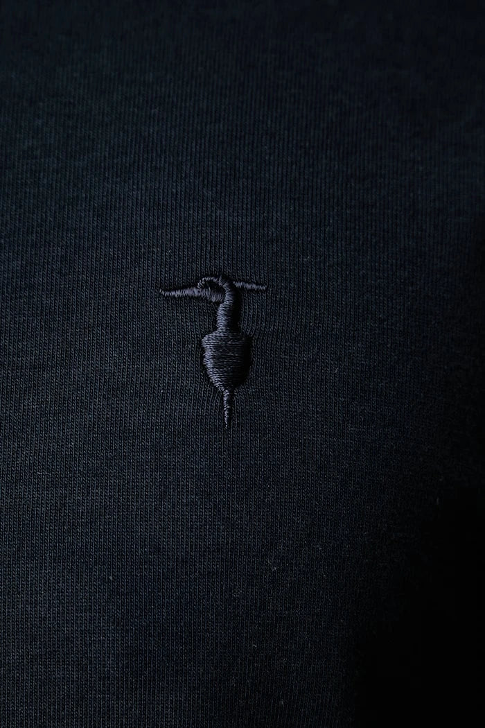 Trussardi uzun kollu erkek pamuk elastan bluz