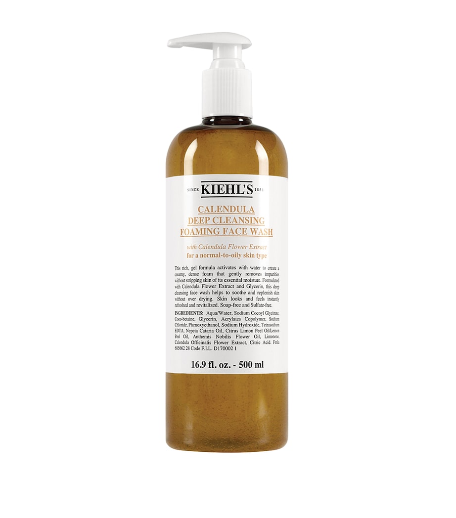 Kiehl's Calendula Deep Cleansing Foaming Facial Wash (500ml)