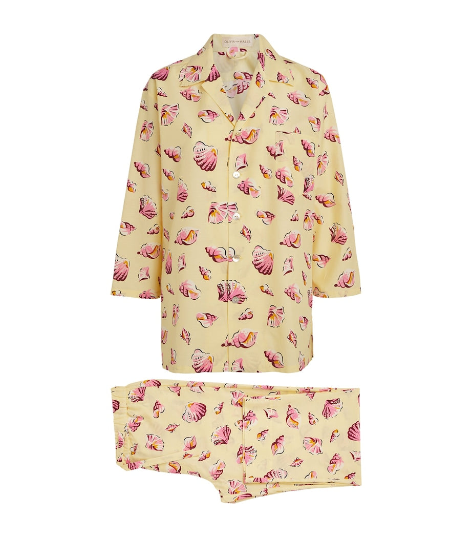 Silk-Cotton Casablanca Helios Pyjama Set