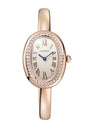 Small Rose Gold and Diamond Baignoire de Cartier Watch 23.1mm (Size 16)