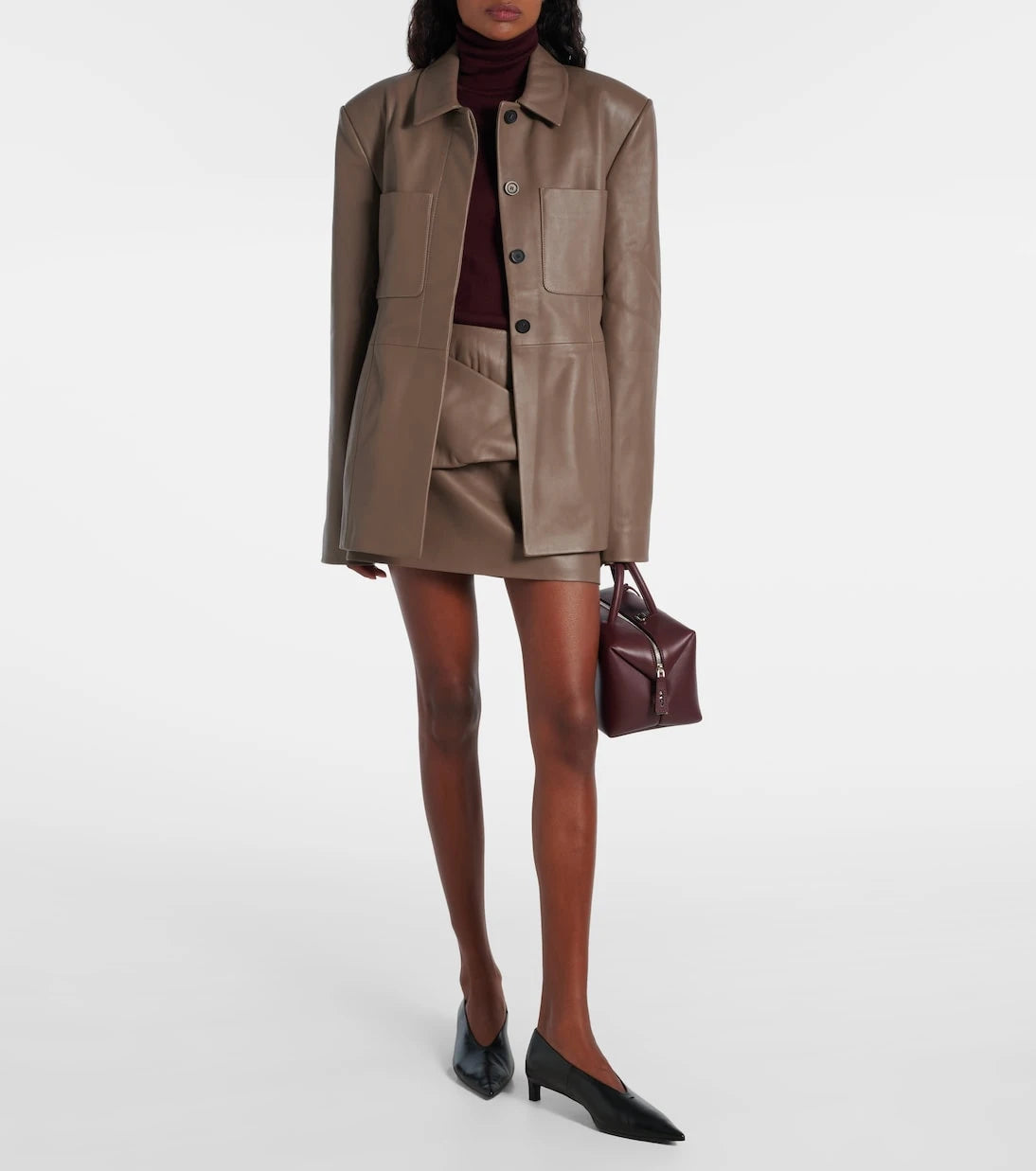 Tove - Magda leather jacket