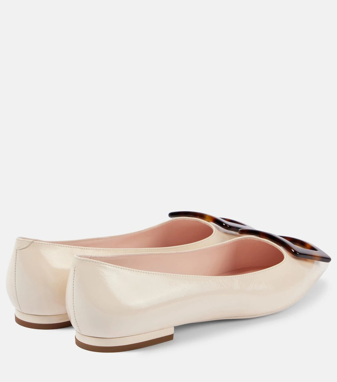 Roger Vivier - Gommettine Ball leather ballet flats