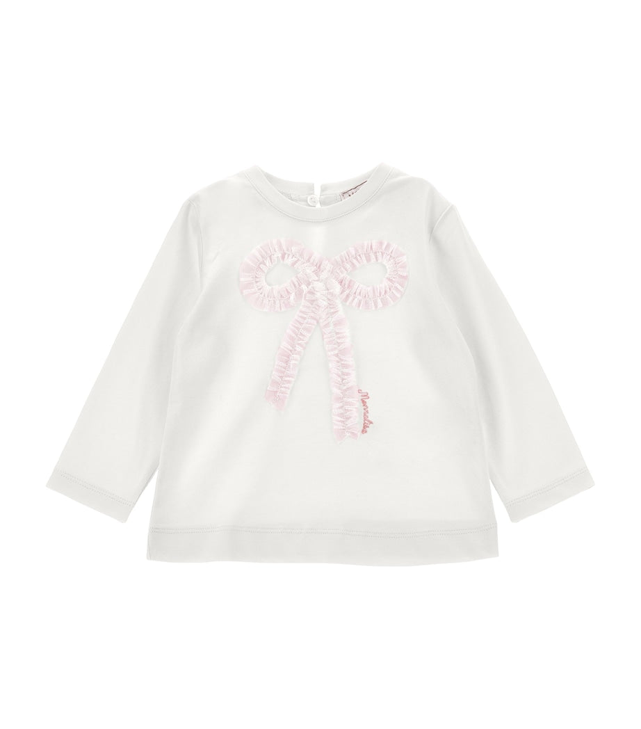 Cotton Bow T-Shirt (6-36 Months)