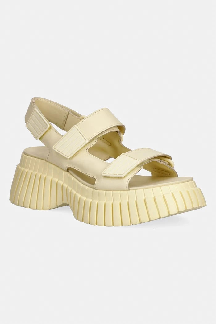 Camper kadın deri platform sandalet Pix BCN