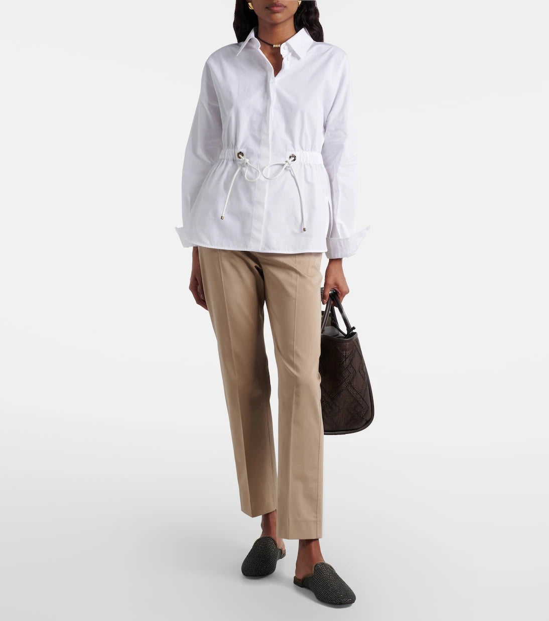 Max Mara - Tazzina cotton shirt