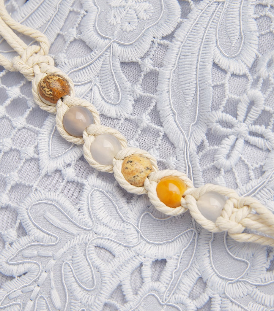 Zimmermann Blue Lace Coco Mini Tunic Dress