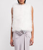White Feather Gilet