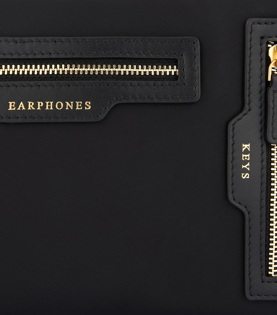 Triple Zip Cross-Body Bag