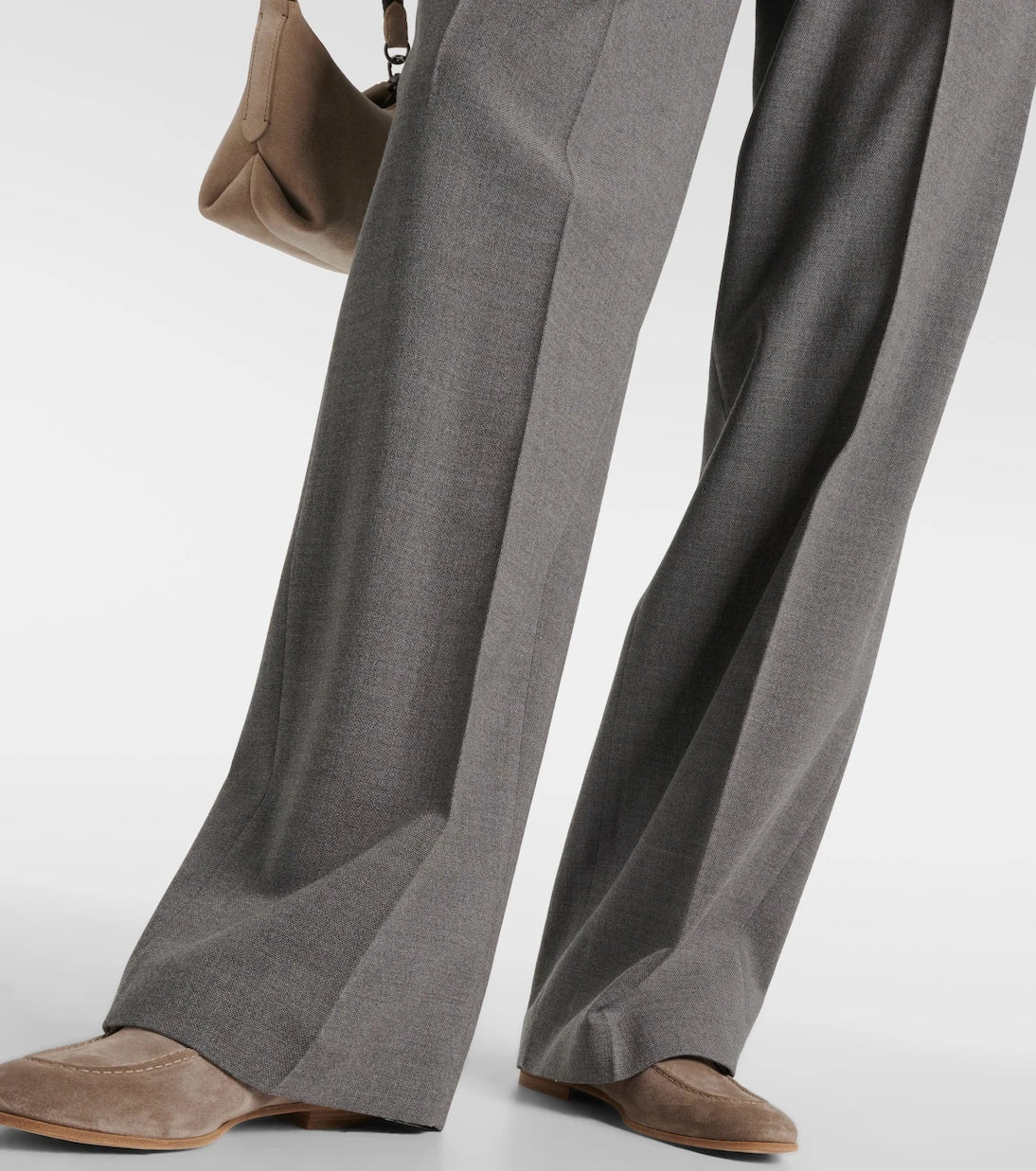 Brunello Cucinelli - Wool wide-leg pants