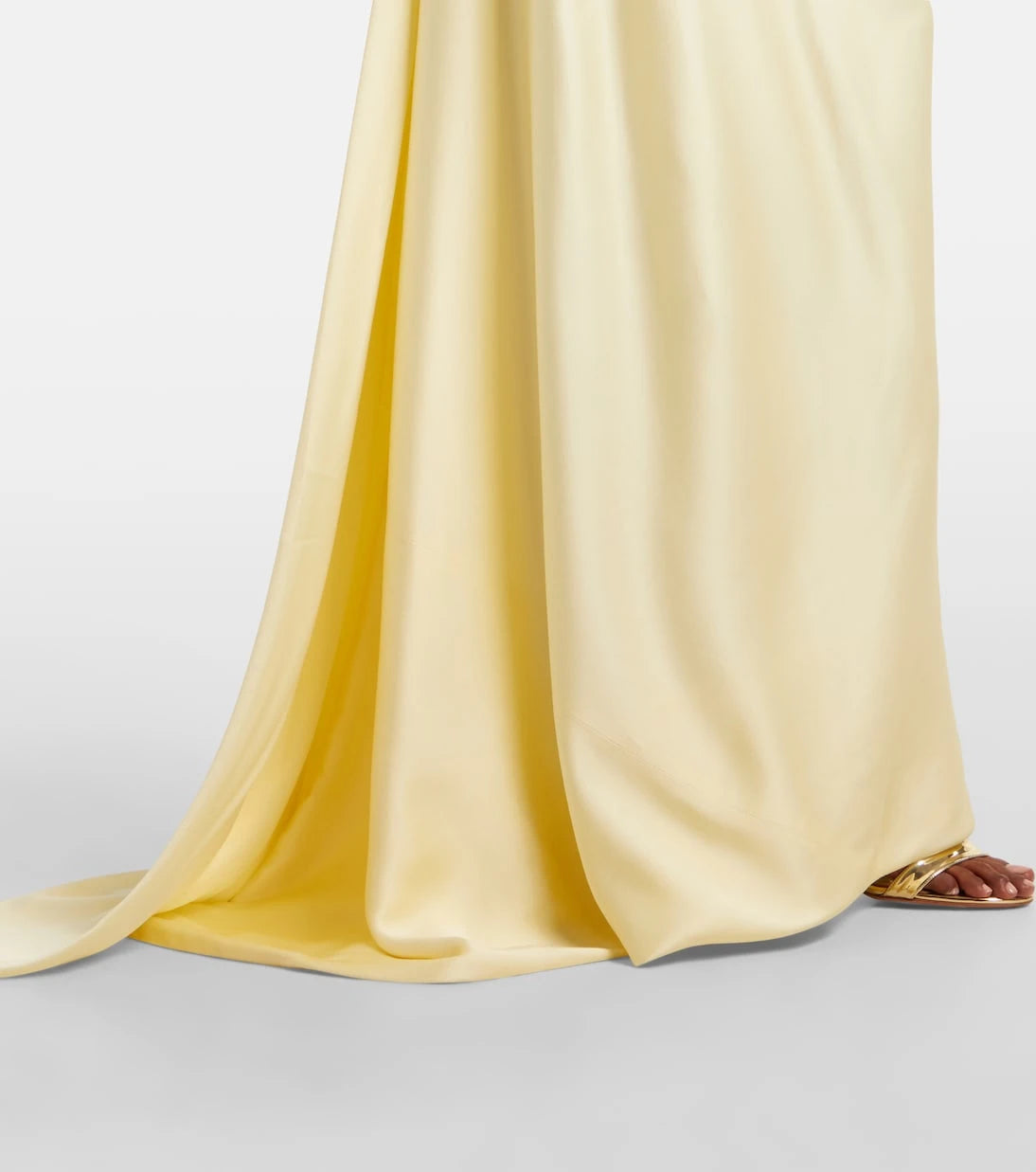 Vivienne Westwood - Nova Cocotte draped satin bustier gown