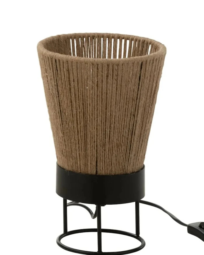 J-Line rattan masa lambası 18 x 28 cm