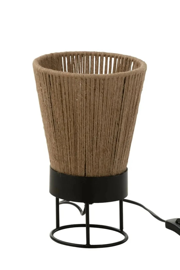 J-Line rattan masa lambası 18 x 28 cm