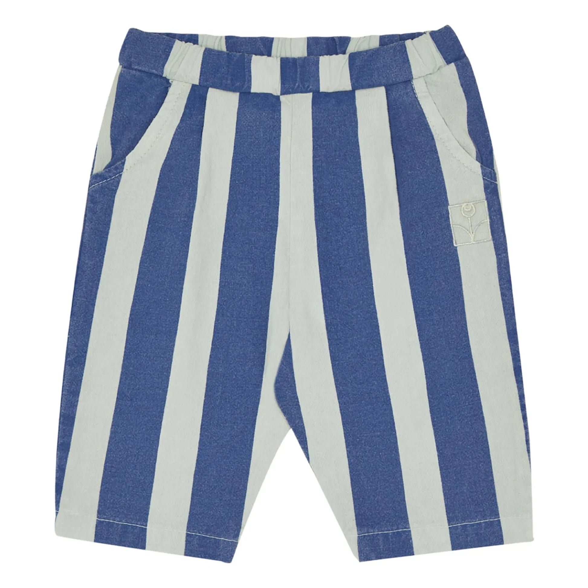 The Campamento - Baby Striped Pants | Blue