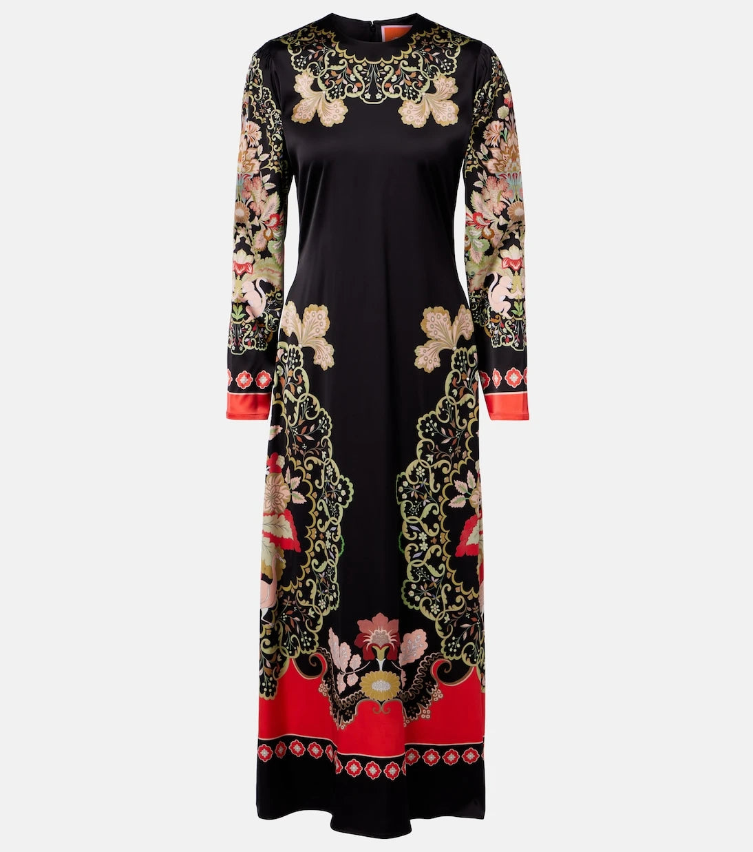 La DoubleJ - Cornucopia Placée ruffled maxi dress