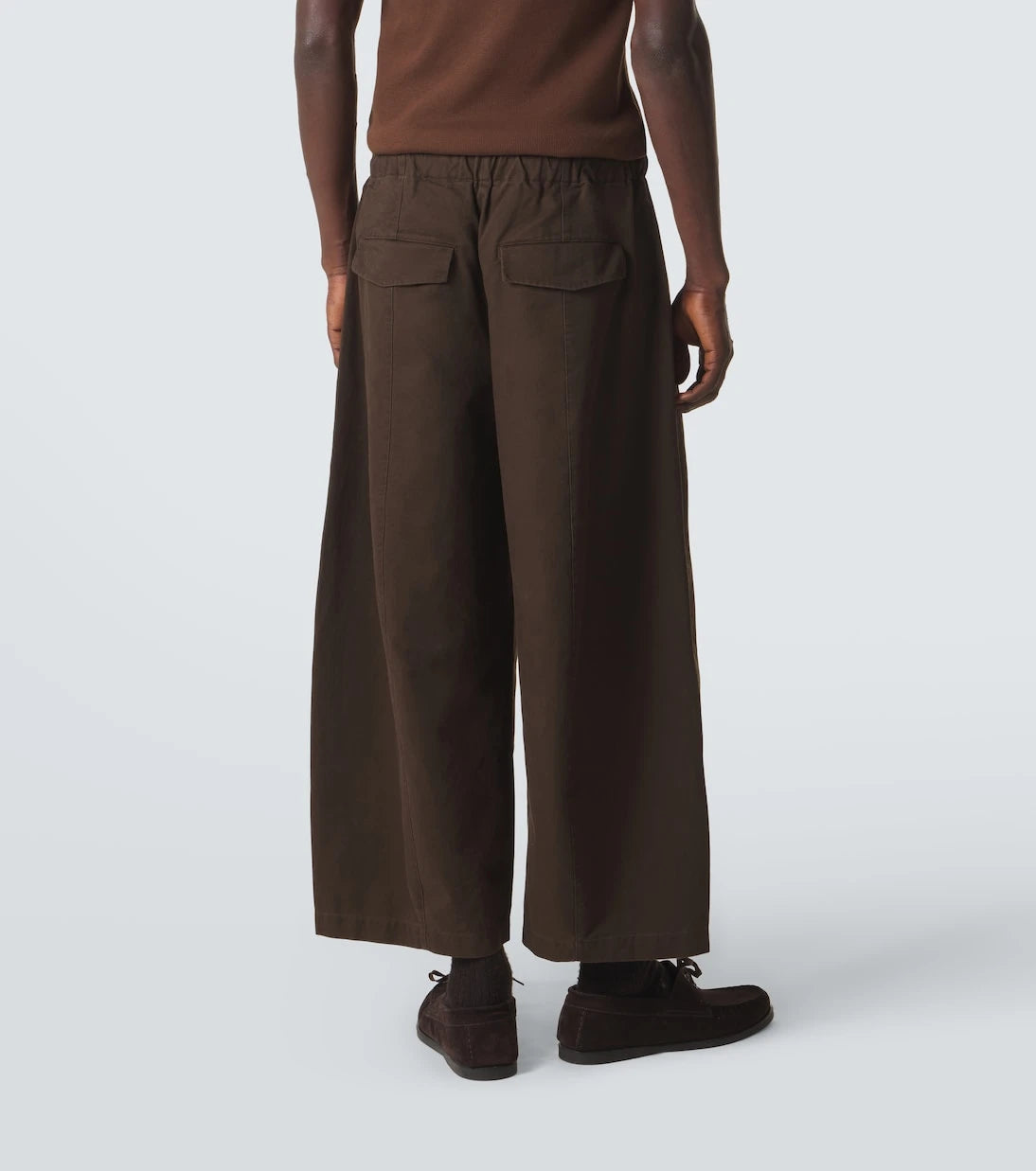 Entire Studios - Loft cropped cotton jersey sweatpants