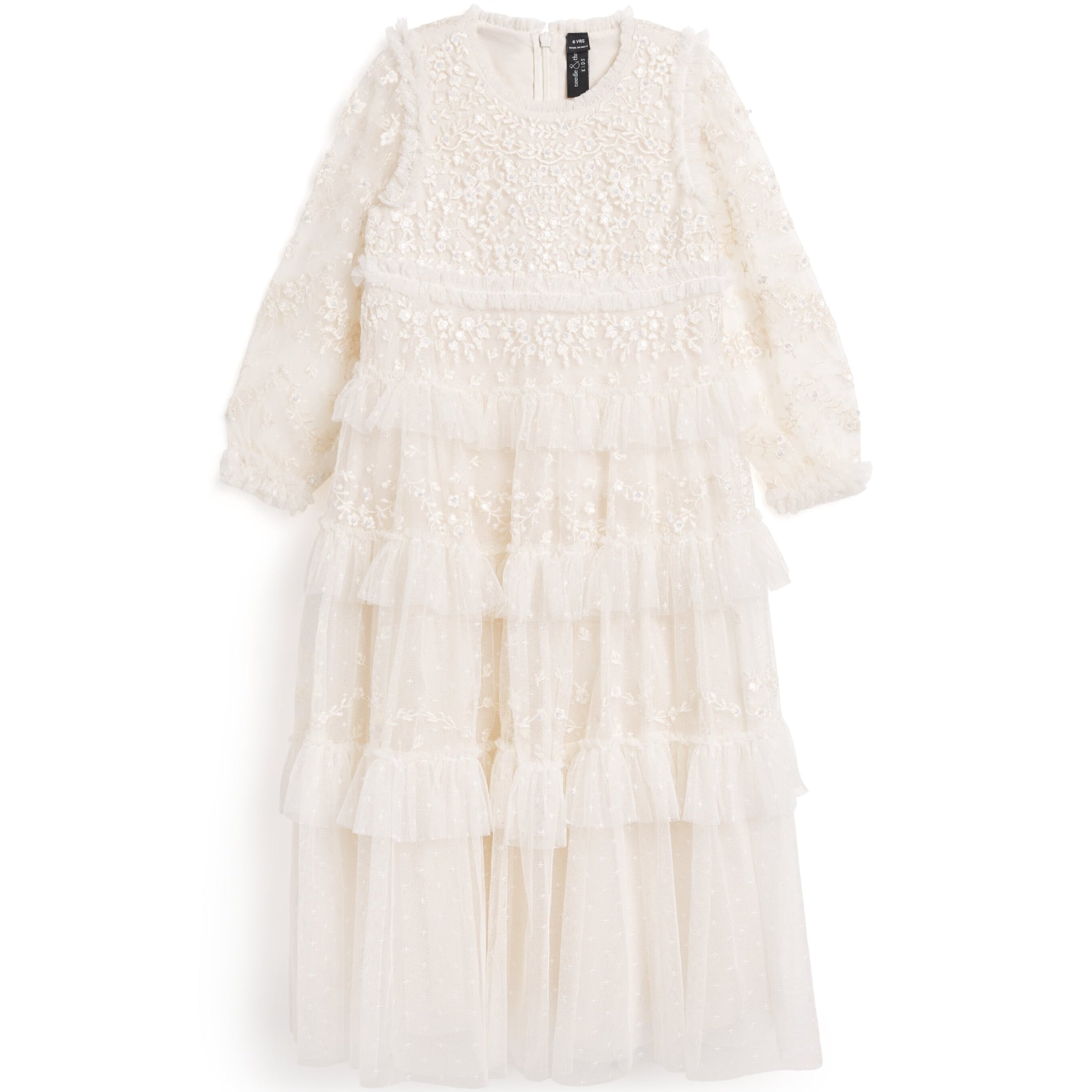 Needle & Thread Embroidered Blossom Lace Dress (4-6 Years)