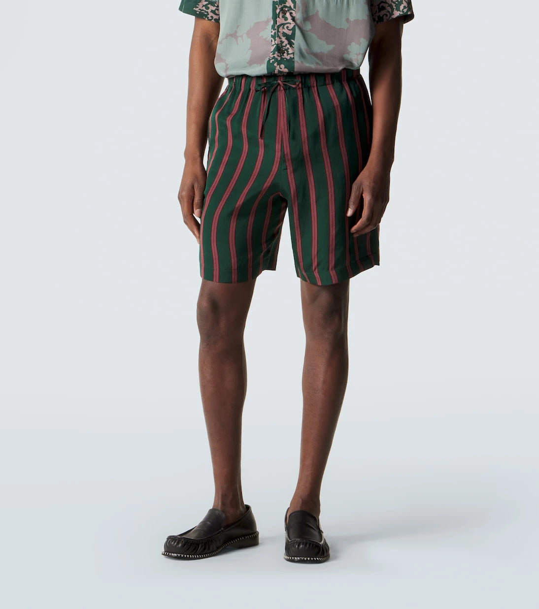 Dries Van Noten - Striped shorts