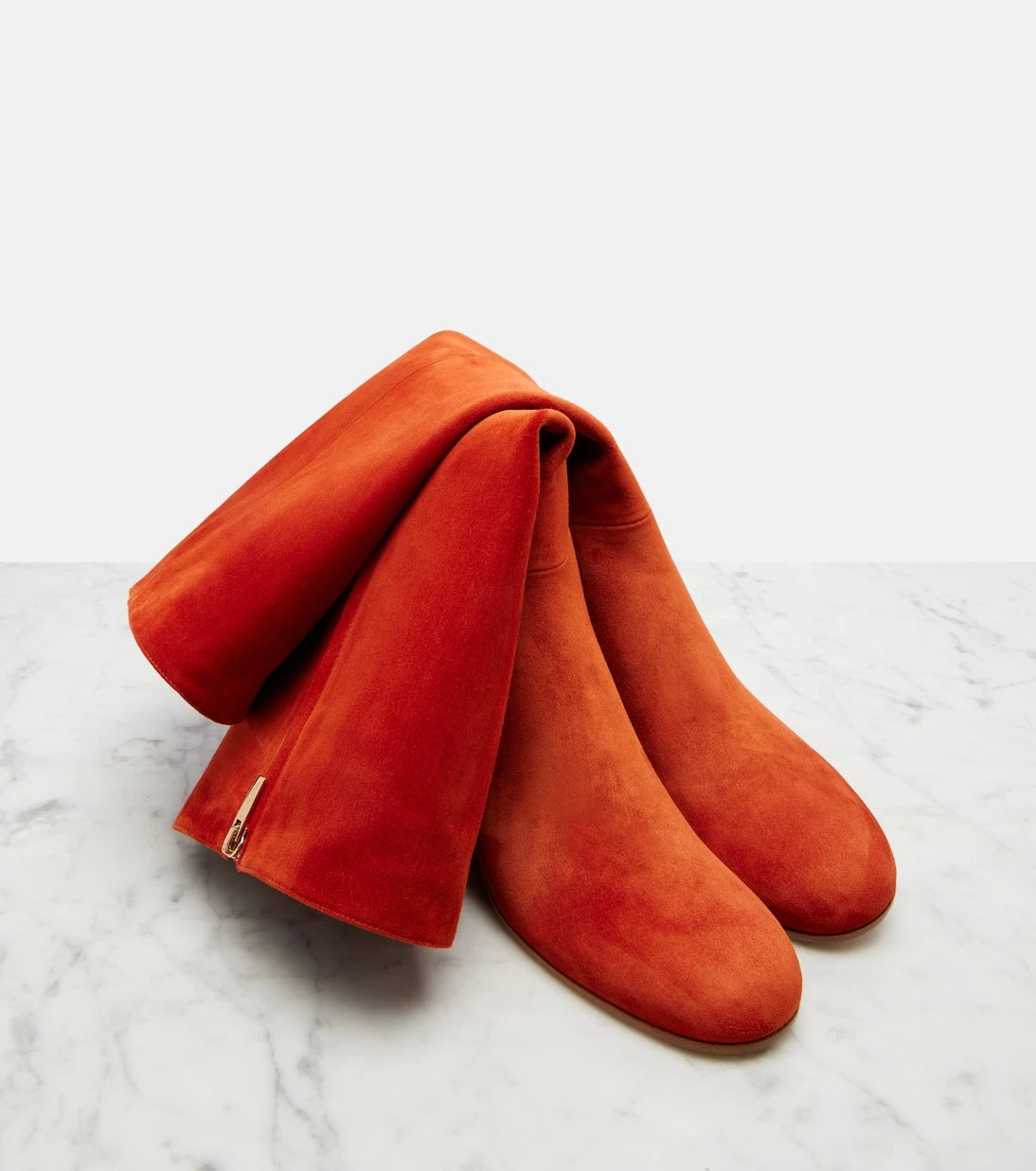 Gianvito Rossi - Joelle suede knee-high boots