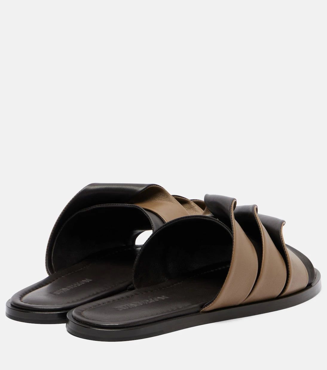 JW Anderson - Coil leather slides