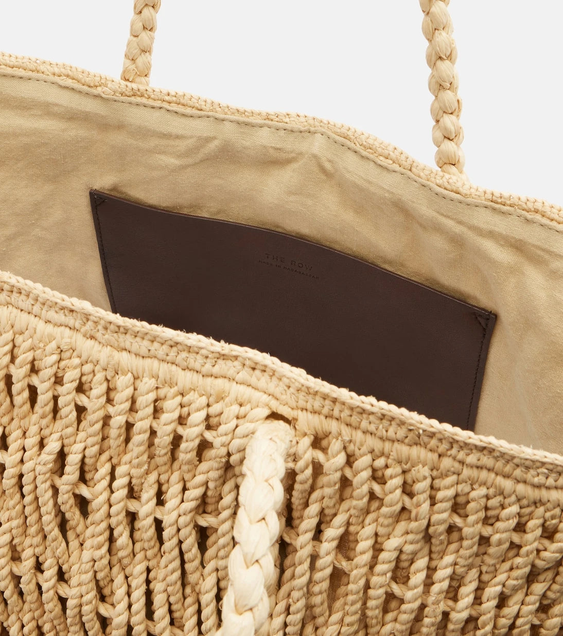 The Row - Georgica Large raffia tote bag
