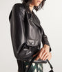 Prada Black Leather Biker Jacket