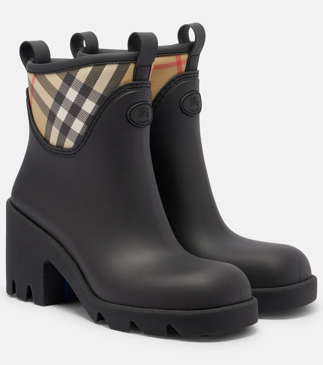 Burberry - Burberry Desenli Yağmur Botları